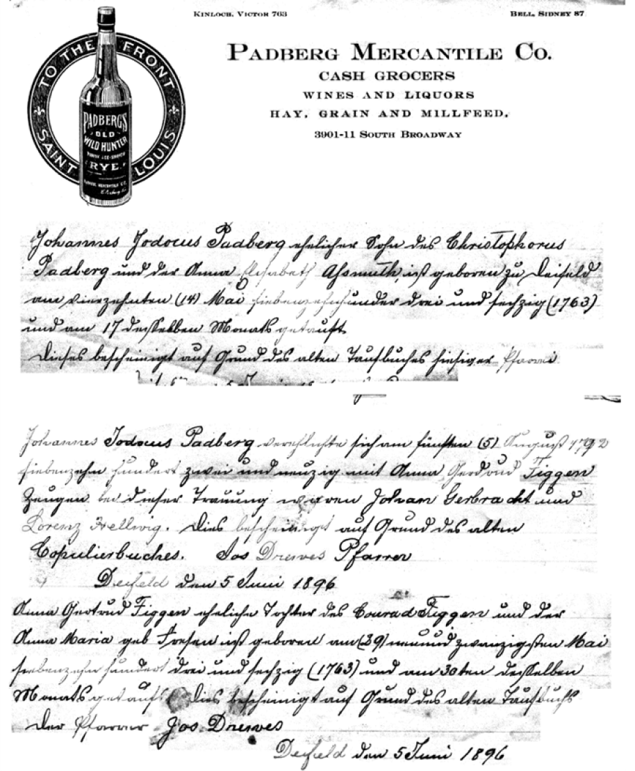 The Padberg Mercantile Letter