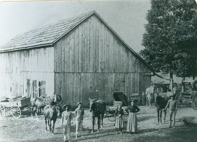 Frederick, Ben H., Malena (Lena), Sophia, and John Henry