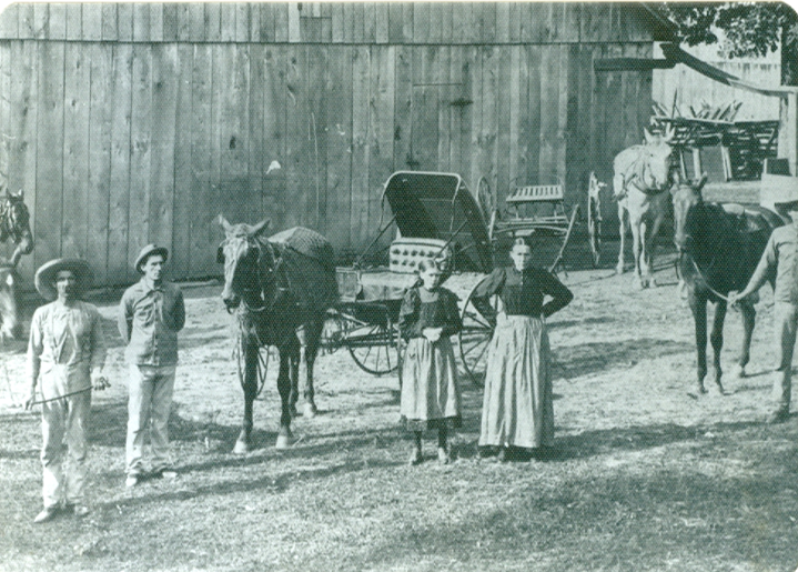 Frederick, Ben H., Malena (Lena), Sophia, and John Henry